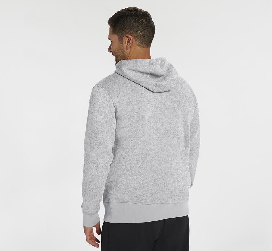 Sweat À Capuche Hoka One One Performance Homme - Grise - LPC-124078